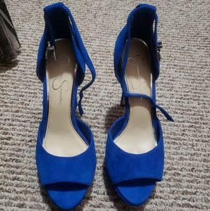 Jessica Simpson high heel sandals size 8